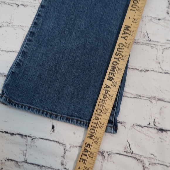 Levi's Signature Modern Bootcut 32x29 Dark Wash Mid Rise - Picture 14 of 15